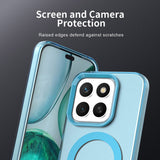 Husa pentru Honor X8c, Techsuit CandyCase MagSafe, alb