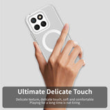 Husa pentru Honor X8c, Techsuit CandyCase MagSafe, alb