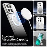 Husa pentru Honor X8c, Techsuit CandyCase MagSafe, alb