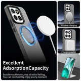 Husa pentru Honor X8c, Techsuit CandyCase MagSafe, alb
