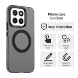 Husa pentru Honor X8c, Techsuit CandyCase MagSafe, alb