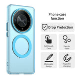 Husa pentru Honor Magic6 Lite, Techsuit CandyCase MagSafe, alb