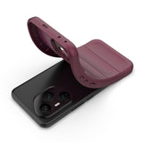 Husa pentru Honor 400 Pro, Techsuit Magic Shield, bordo