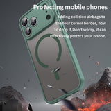 Husa pentru iPhone 17 Pro Max, Techsuit HaloFrost II MagSafe, auriu