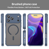 Husa pentru iPhone 17 Pro, Techsuit HaloFrost II MagSafe, bleumarin