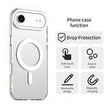 Husa pentru iPhone 17 Air, Techsuit CandyCase MagSafe, alb