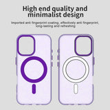 Husa pentru iPhone 17, Techsuit CandyCase MagSafe, alb
