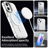 Husa pentru iPhone 17, Techsuit CandyCase MagSafe, alb
