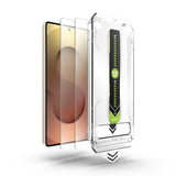 Folie de protectie pentru Samsung Galaxy S24, Techsuit [Fingerprint Unlock Compatible] TitanGlass CrystalHD (2 pack)