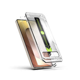 Folie de protectie pentru Samsung Galaxy S24, Techsuit [Fingerprint Unlock Compatible] TitanGlass CrystalHD