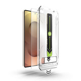 Folie de protectie pentru Samsung Galaxy S24, Techsuit [Fingerprint Unlock Compatible] TitanGlass CrystalHD