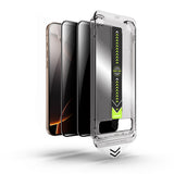 Folie de protectie pentru iPhone 11 Pro Max, Techsuit TitanGlass FullCover (2 pack)