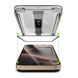 Folie de protectie pentru iPhone 15 Pro Max, Techsuit TitanGlass FullCover (2 pack)
