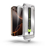 Folie de protectie pentru iPhone 15 Pro Max, Techsuit TitanGlass FullCover