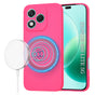 Husa pentru Honor 400 Lite, Techsuit SoftFlex MagSafe, fucsia