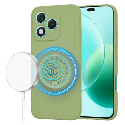 Husa pentru Honor 400 Lite, Techsuit SoftFlex MagSafe, verde