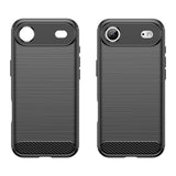 Husa pentru iPhone 17 Air, Techsuit Carbon Silicone, albastru