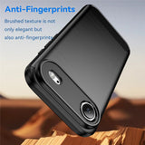 Husa pentru iPhone 17 Air, Techsuit Carbon Silicone, albastru