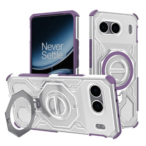 Husa pentru OnePlus Nord 4, Techsuit Carbon Shield PRO, mov