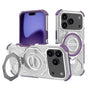 Husa pentru iPhone 17 Pro, Techsuit Carbon Shield PRO, mov