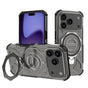 Husa pentru iPhone 17 Pro, Techsuit Carbon Shield PRO, fumuriu