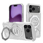 Husa pentru iPhone 17 Pro Max, Techsuit Carbon Shield PRO, alb