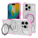 Husa pentru iPhone 16 Pro Max, Techsuit Carbon Shield PRO, roz