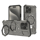 Husa pentru iPhone 15 Pro, Techsuit Carbon Shield PRO, fumuriu