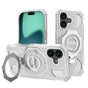 Husa pentru iPhone 16, Techsuit Carbon Shield PRO, alb