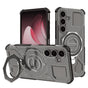 Husa pentru Samsung Galaxy S25, Techsuit Carbon Shield PRO, fumuriu
