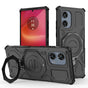 Husa pentru Motorola Edge 50 Fusion, Techsuit Carbon Shield PRO, negru