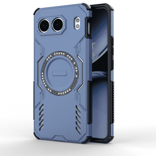 Husa pentru OnePlus Nord 4, Techsuit ArmorMag Case, albastru