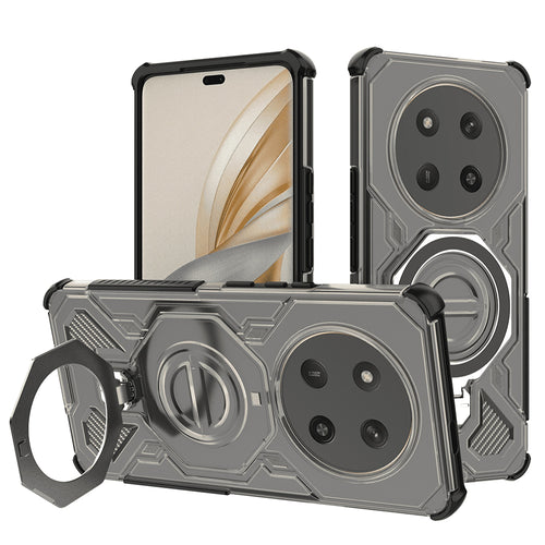 Husa pentru Honor X9c, Techsuit Carbon Shield PRO, fumuriu
