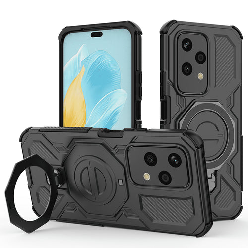 Husa pentru Honor 200 Lite, Techsuit Carbon Shield PRO, negru
