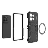 Husa pentru Motorola Edge 50 Neo, Techsuit ArmorMag Case, albastru