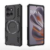 Husa pentru Motorola Edge 50 Neo, Techsuit ArmorMag Case, albastru