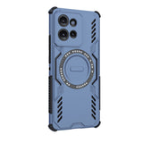 Husa pentru Motorola Edge 50, Techsuit ArmorMag Case, albastru