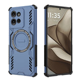 Husa pentru Motorola Edge 50, Techsuit ArmorMag Case, albastru