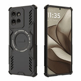 Husa pentru Motorola Edge 50, Techsuit ArmorMag Case, albastru