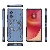 Husa pentru Motorola Edge 50 Fusion, Techsuit ArmorMag Case, albastru