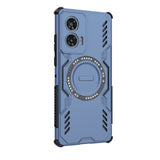 Husa pentru Motorola Edge 50 Fusion, Techsuit ArmorMag Case, albastru