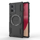 Husa pentru Motorola Edge 50 Fusion, Techsuit ArmorMag Case, albastru