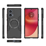 Husa pentru Motorola Edge 50 Fusion, Techsuit ArmorMag Case, albastru