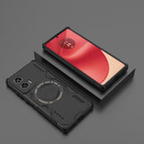 Husa pentru Motorola Edge 50 Fusion, Techsuit ArmorMag Case, albastru