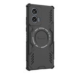 Husa pentru Motorola Edge 50 Fusion, Techsuit ArmorMag Case, albastru