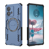 Husa pentru Motorola Edge 40 Neo, Techsuit ArmorMag Case, albastru