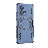 Husa pentru Motorola Edge 40 Neo, Techsuit ArmorMag Case, albastru