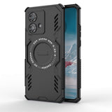 Husa pentru Motorola Edge 40 Neo, Techsuit ArmorMag Case, albastru