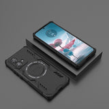 Husa pentru Motorola Edge 40 Neo, Techsuit ArmorMag Case, albastru