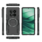 Husa pentru Xiaomi Redmi Note 14 Pro 4G, Techsuit ArmorMag Case, albastru